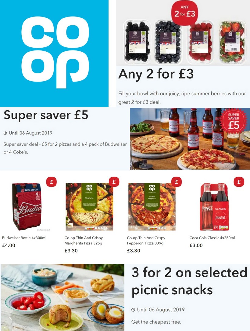 Coop Food Offers & Special Buys from 20 July