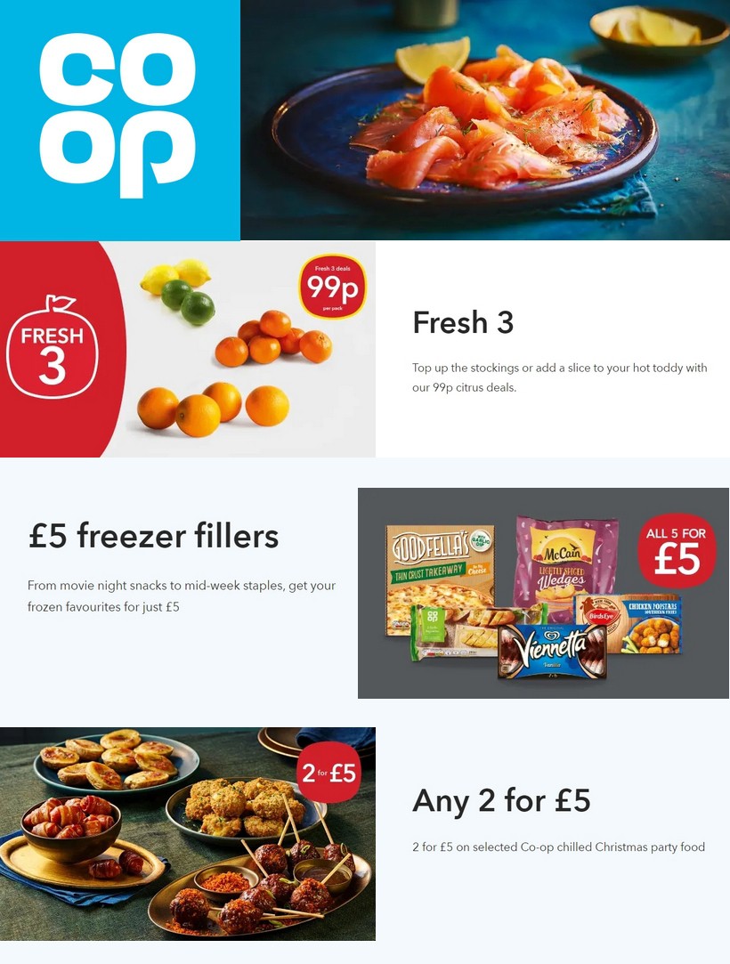 Coop Food Offers & Special Buys from 14 December