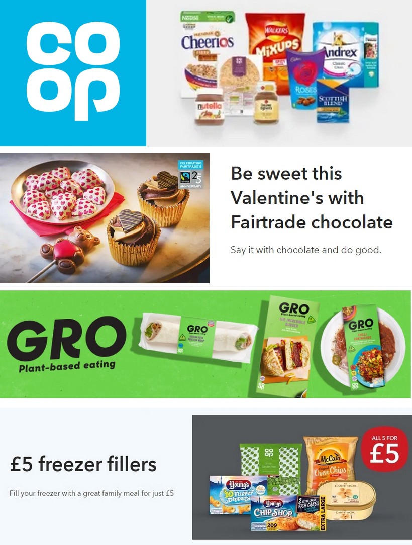 Coop Food Offers & Special Buys from 8 February