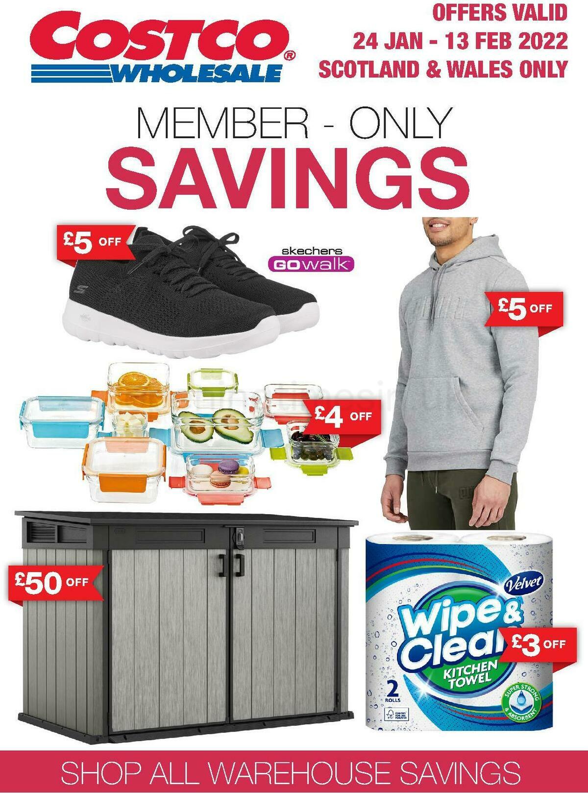 Costco Scotland & Wales from 24 January