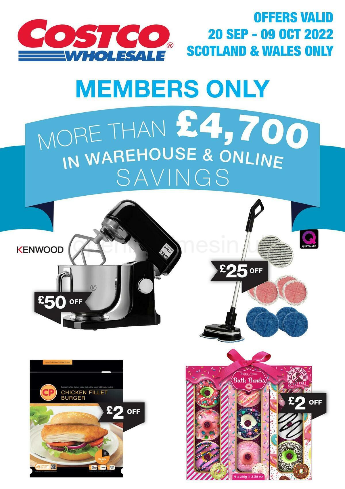 Costco Scotland & Wales from 19 September