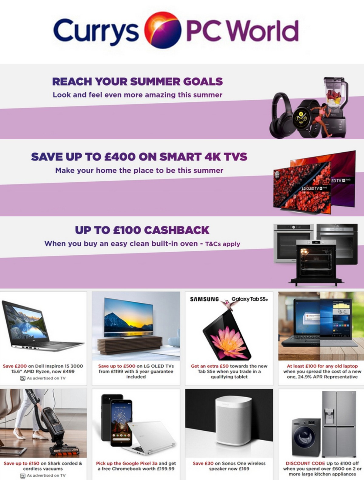 Currys Offers & Special Buys from 10 May
