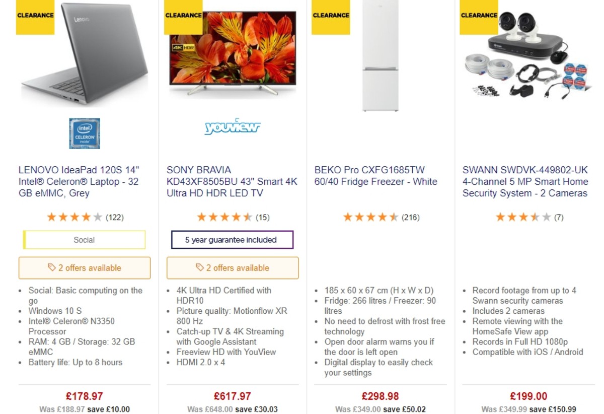 Currys Offers & Special Buys from 17 May Page 2