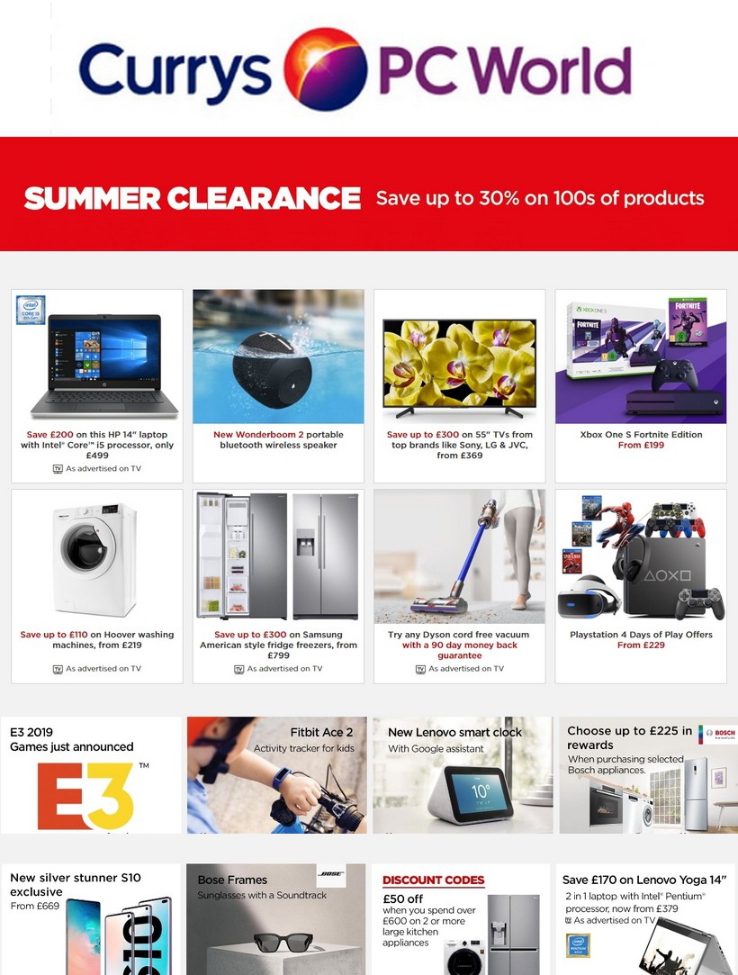 Currys Offers & Special Buys from 14 June