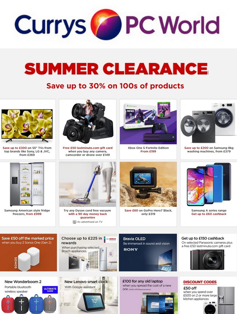 Currys Offers & Special Buys from 21 June