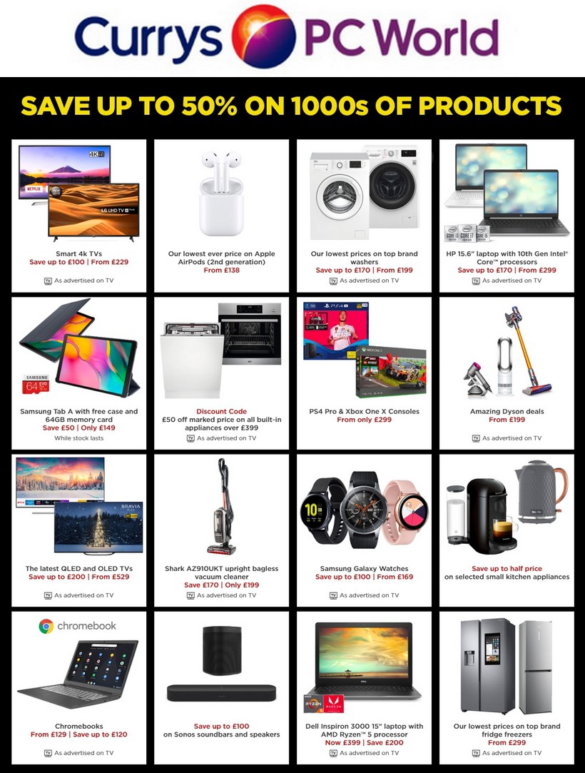 Currys Offers & Special Buys from 29 November