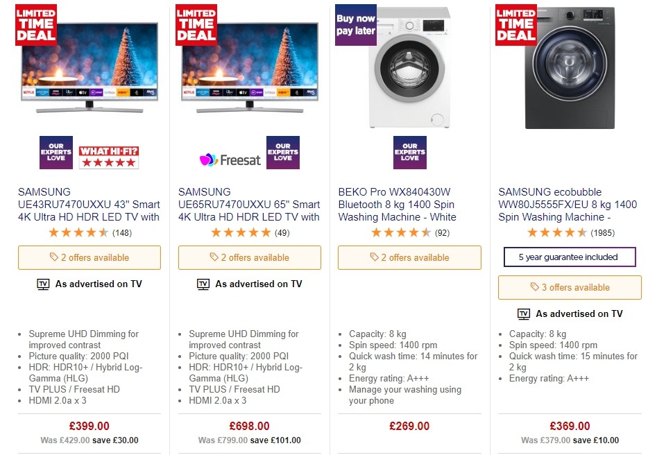 Currys Offers & Special Buys from 17 January Page 3