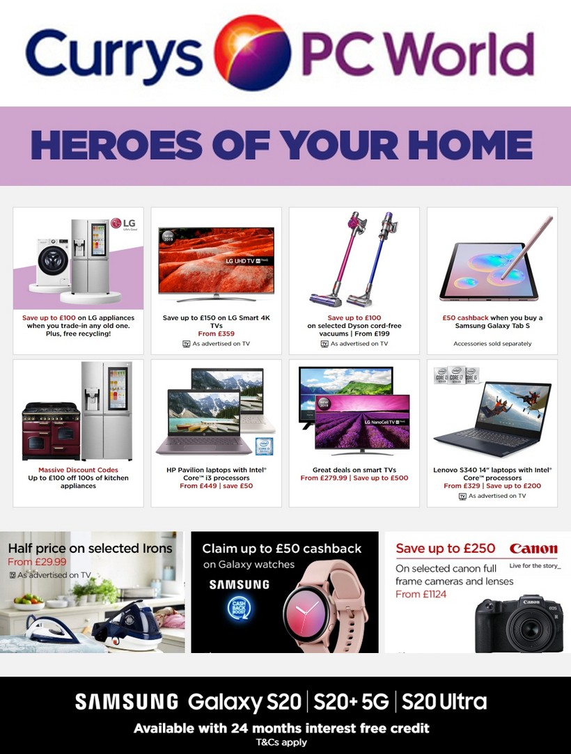 Currys Offers & Special Buys from 28 February