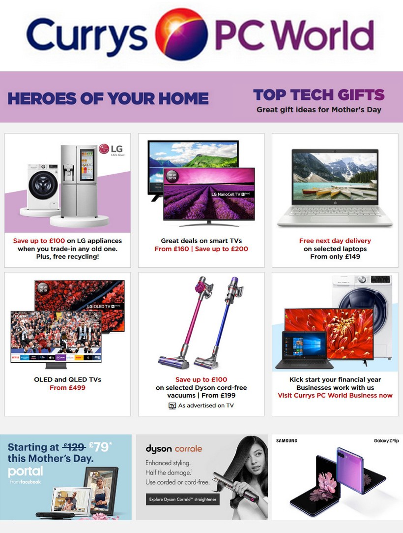 Currys Offers & Special Buys from 13 March