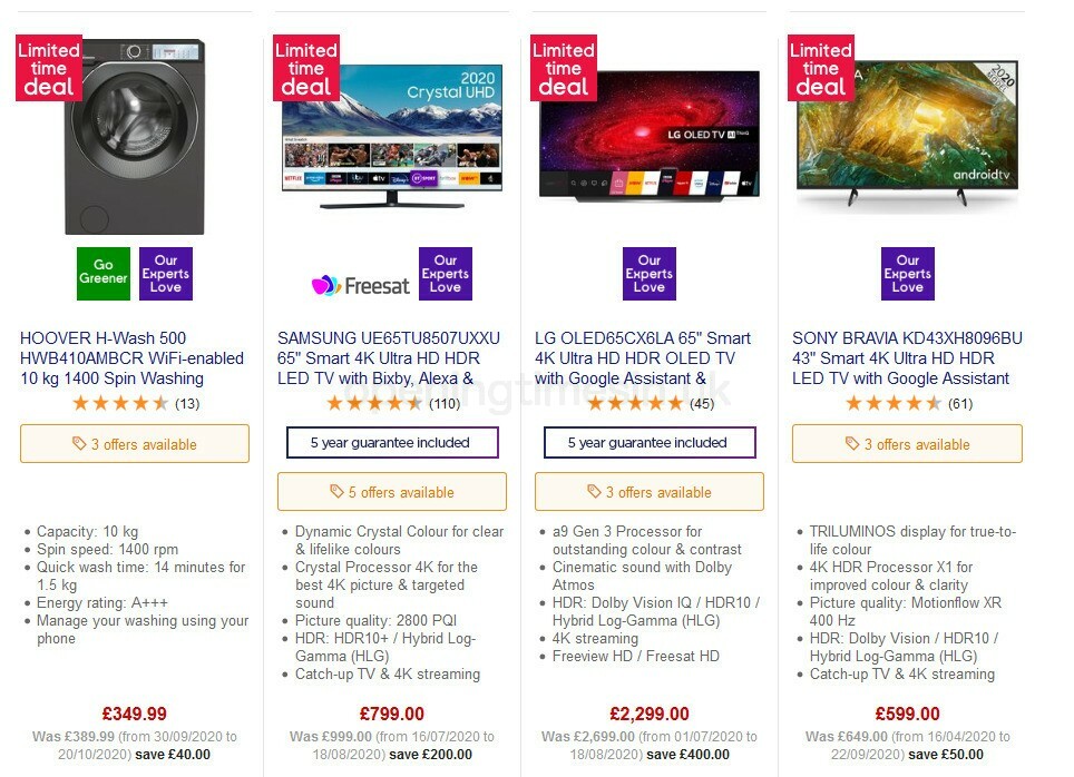 Currys Offers & Special Buys from 23 October Page 4