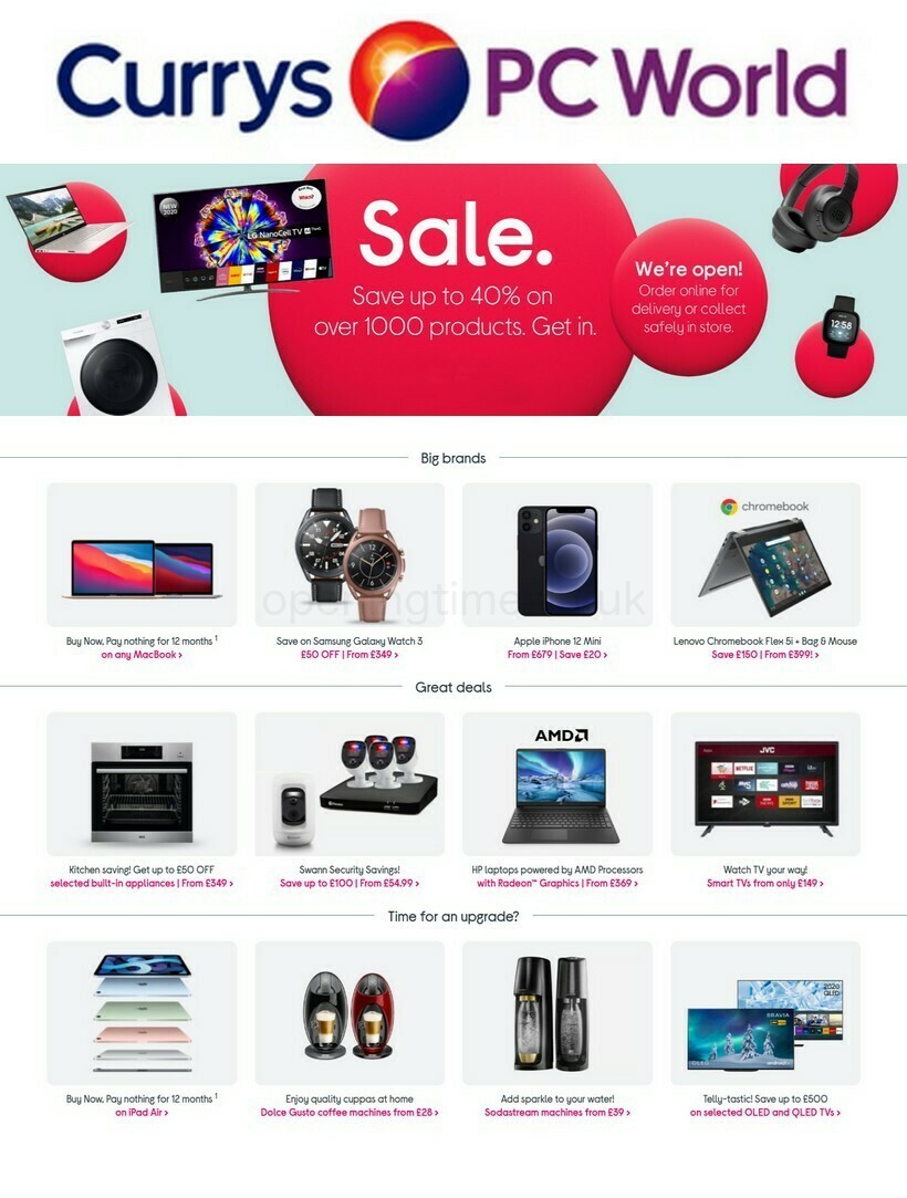 Currys Offers & Special Buys from 15 January