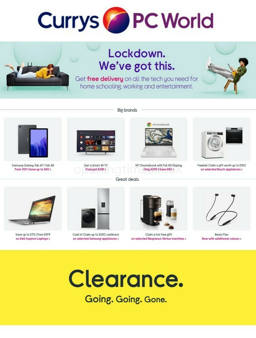 Currys Offers & Special Buys from 12 February