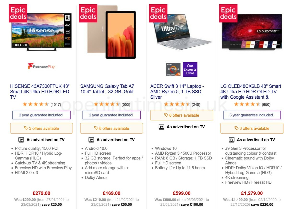 Currys Offers & Special Buys from 25 March Page 4