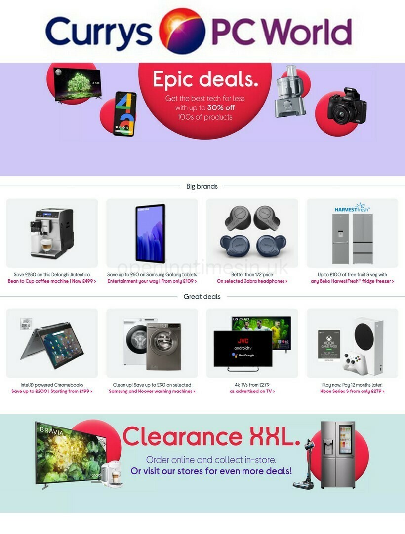 Currys Offers & Special Buys from 27 May