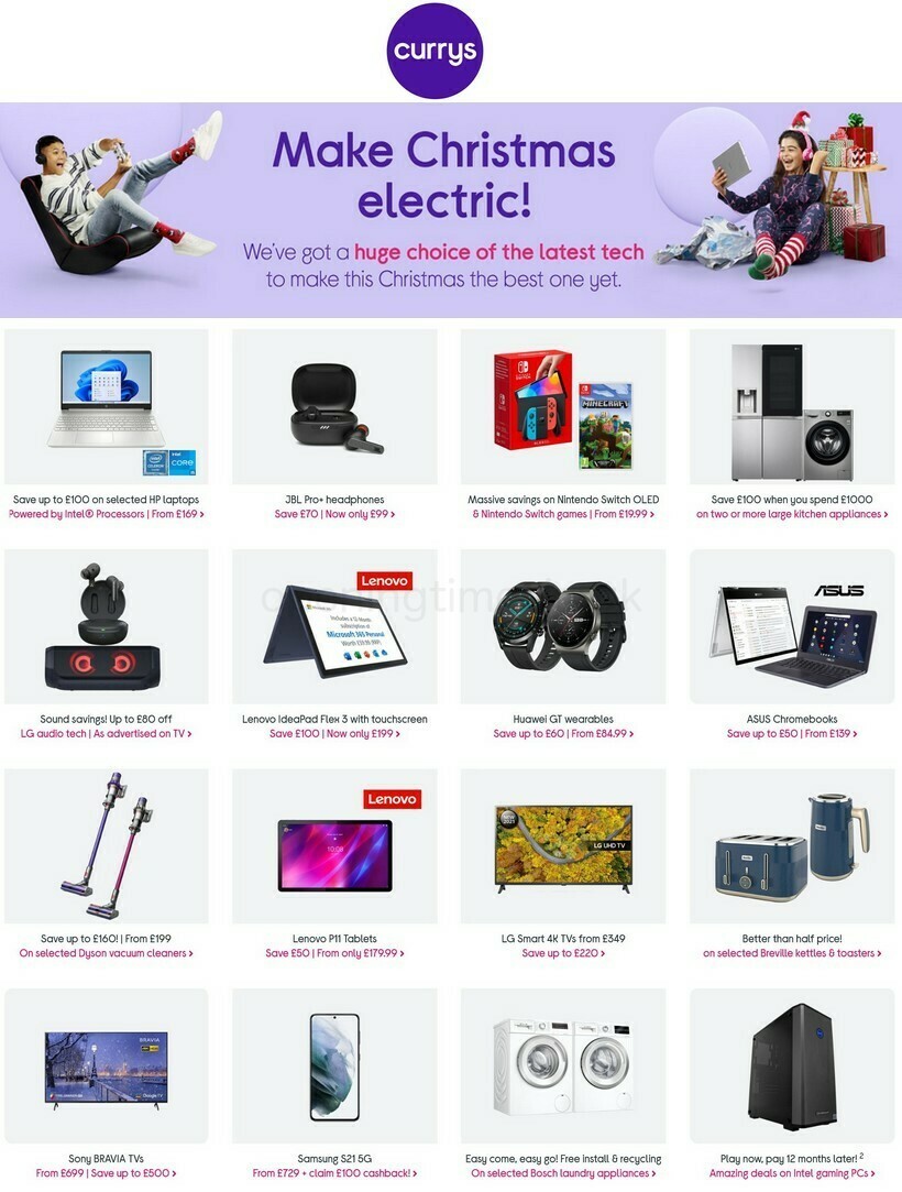 Currys Offers & Special Buys from 2 December