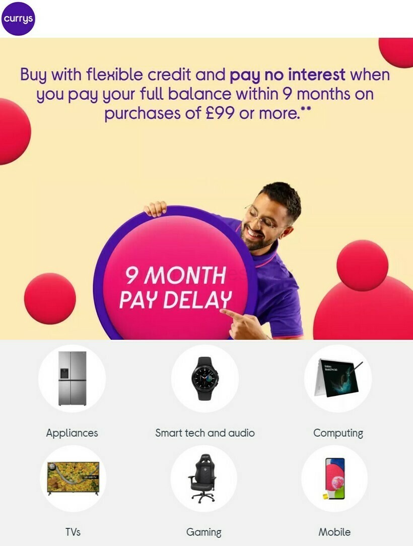 Currys Offers & Special Buys from 26 January