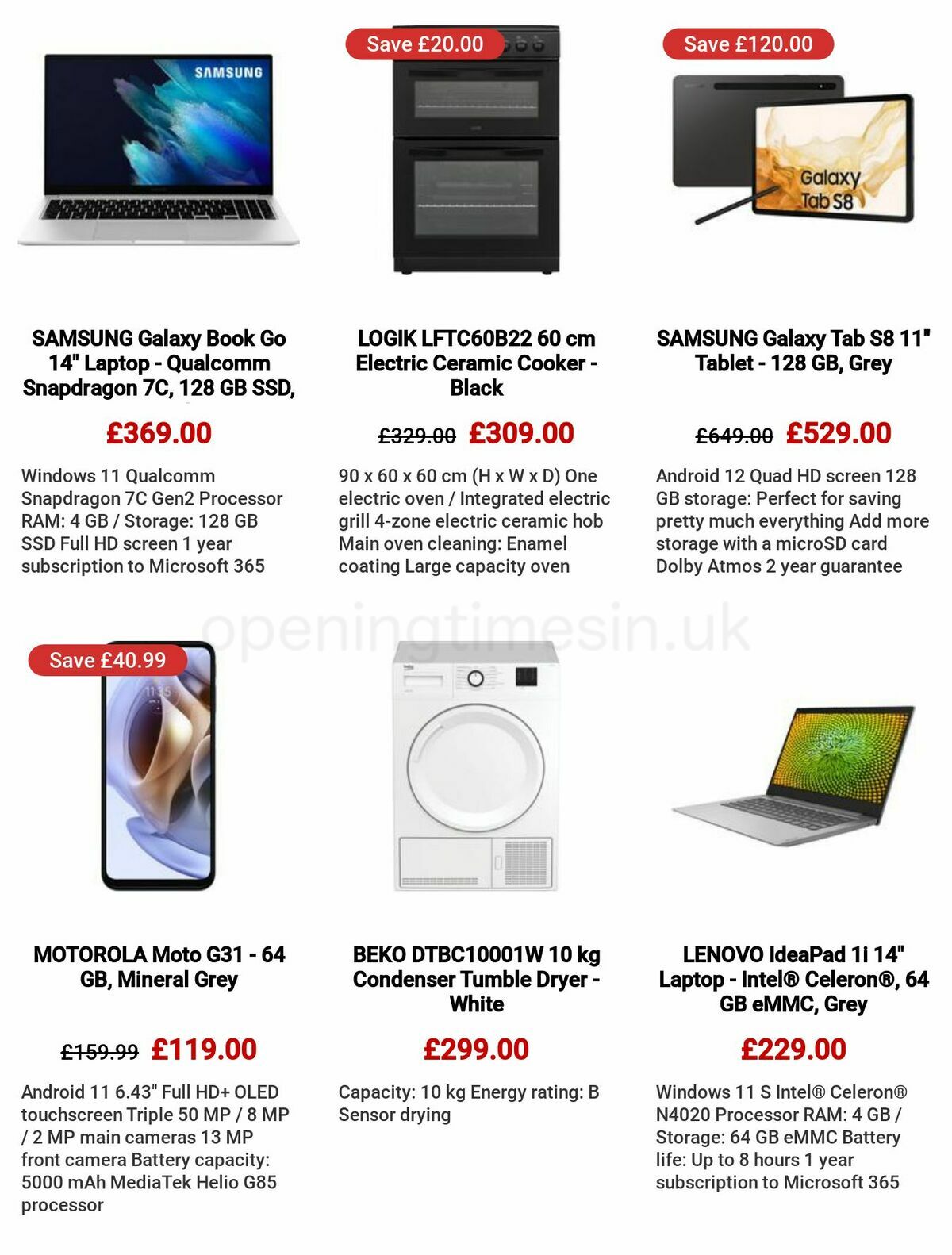 Currys Offers & Special Buys from 26 January Page 28