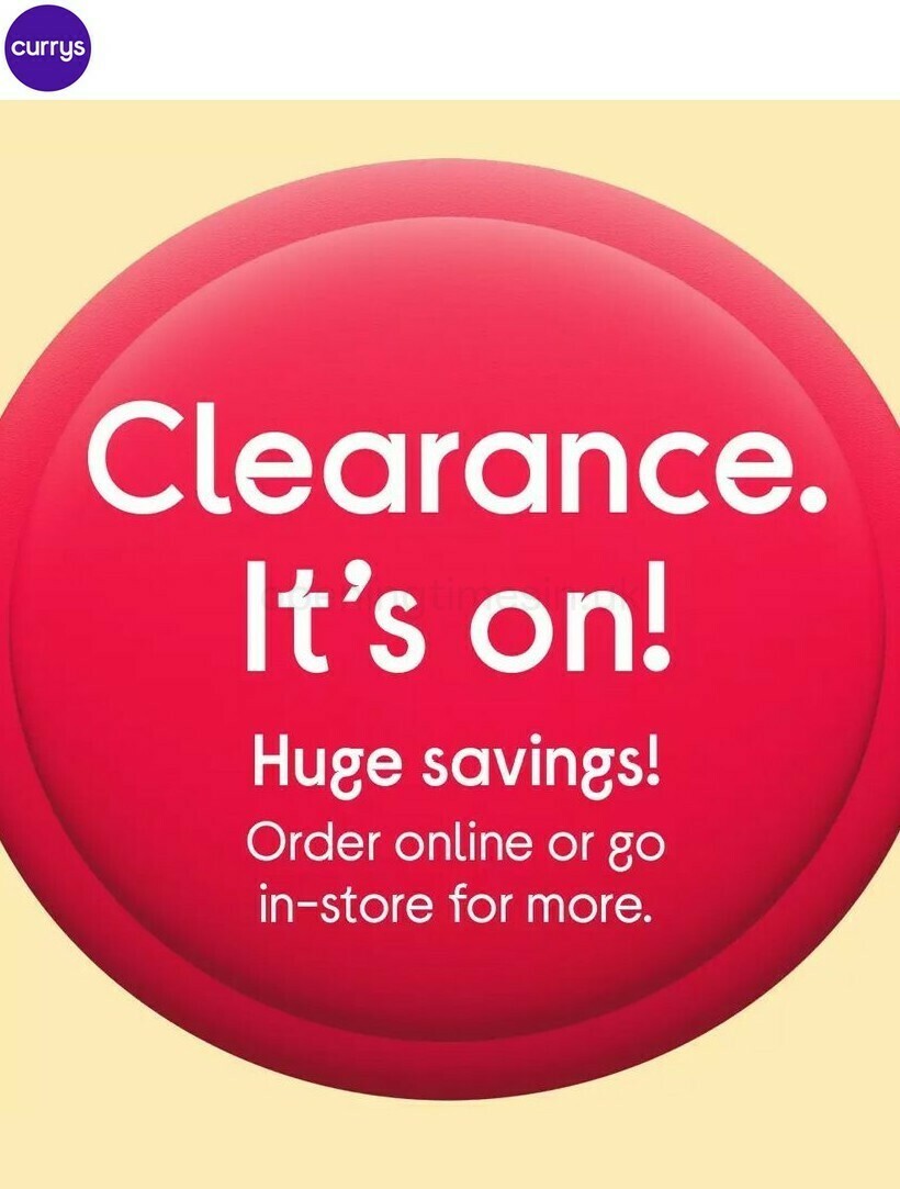 Currys Offers & Special Buys from 9 March