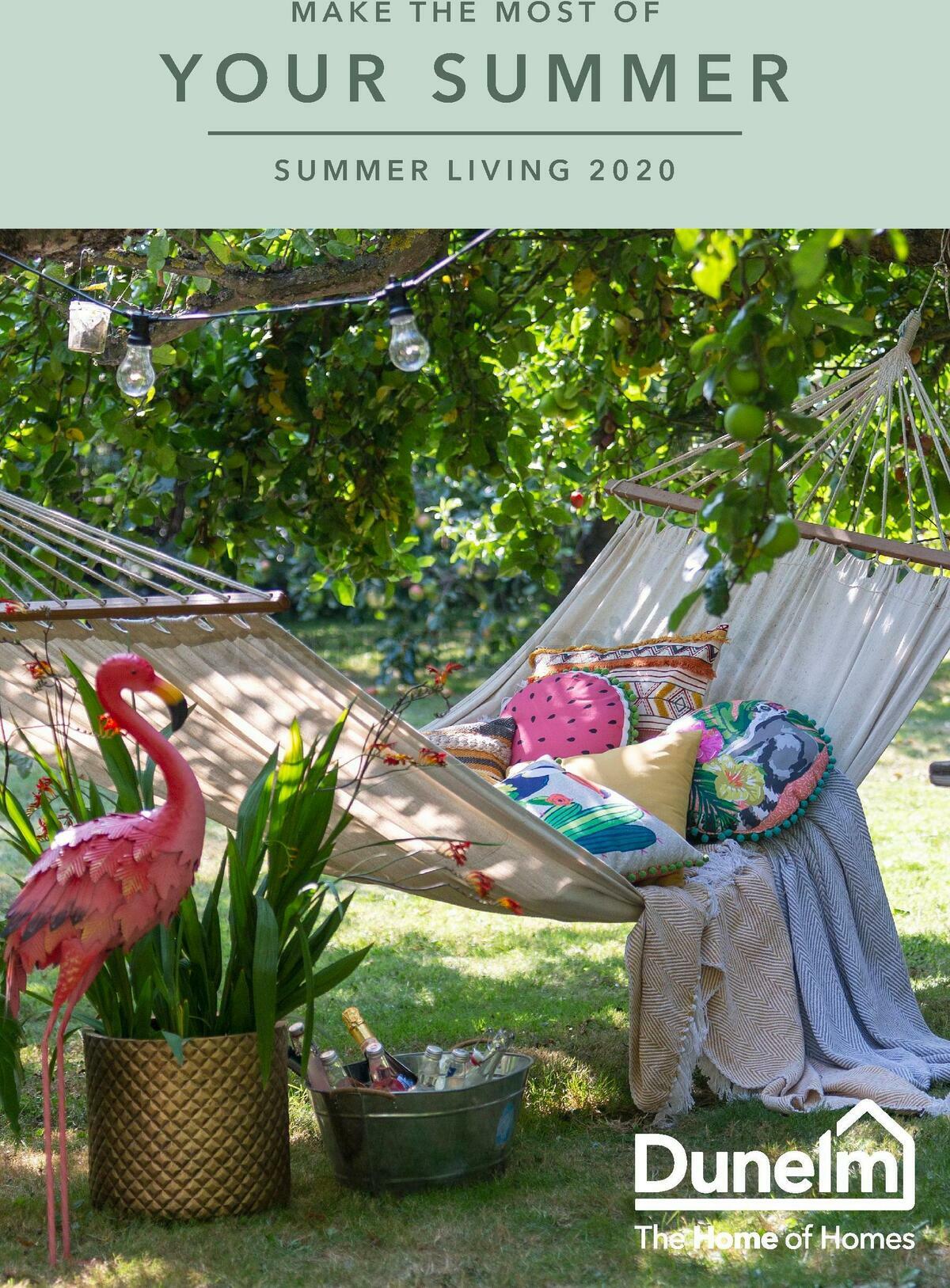 Dunelm Summer Living UK Offers & Catalogues from 1 May