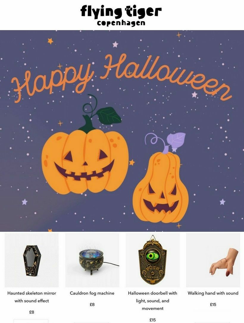 Flying Tiger Copenhagen Offers & Special Buys from 18 October