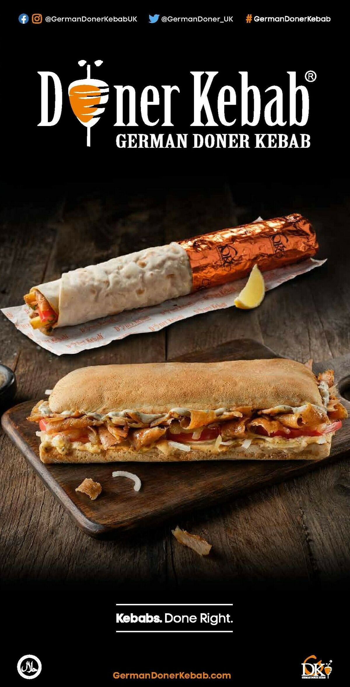 German Doner Kebab from 1 April