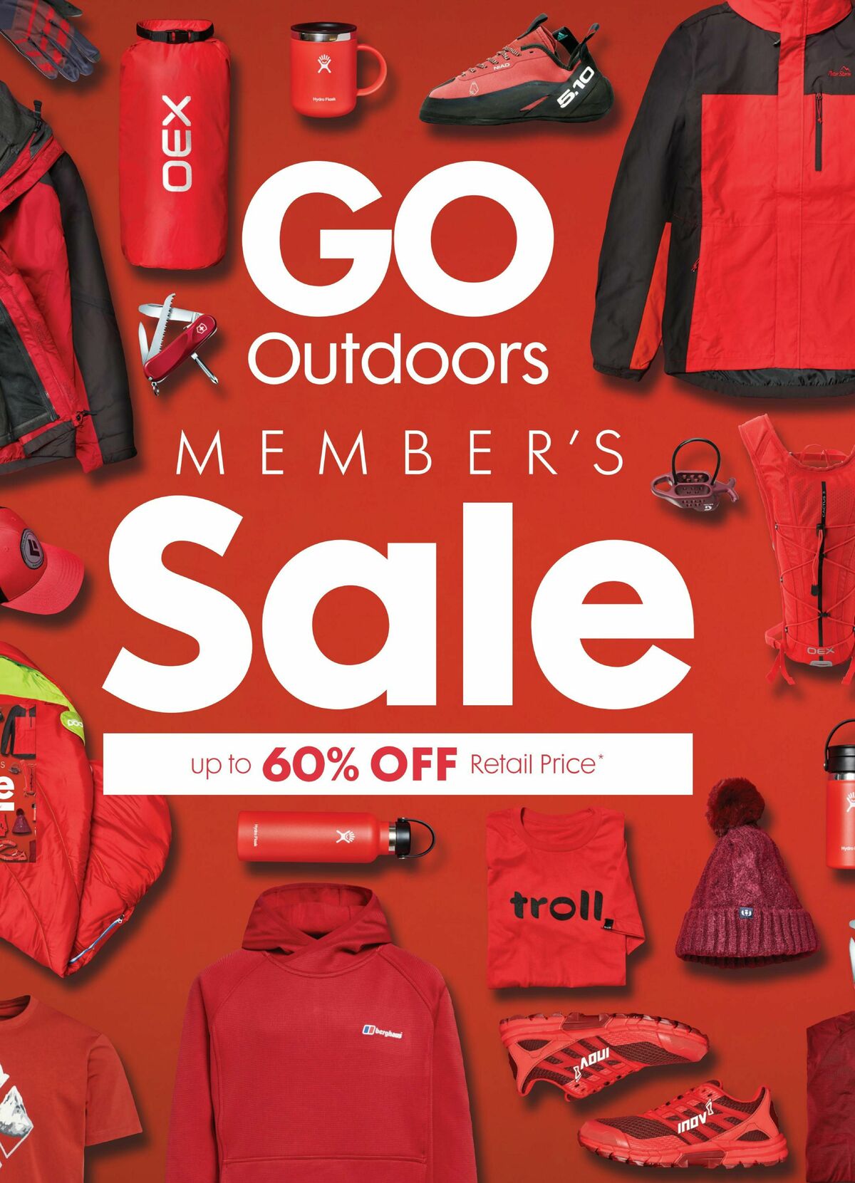 GO Outdoors from 11 December