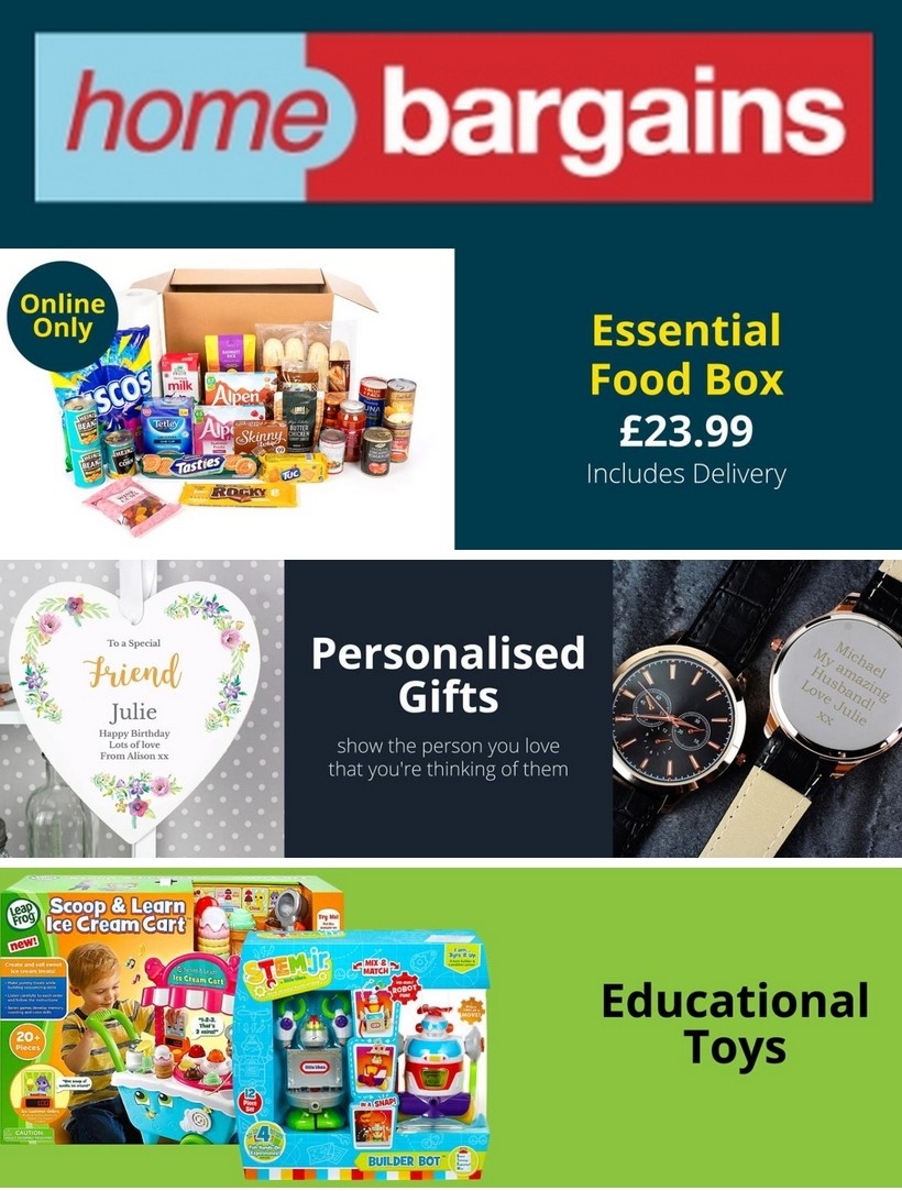 Home Bargains Offers, Special Buys and New Products for 29 April