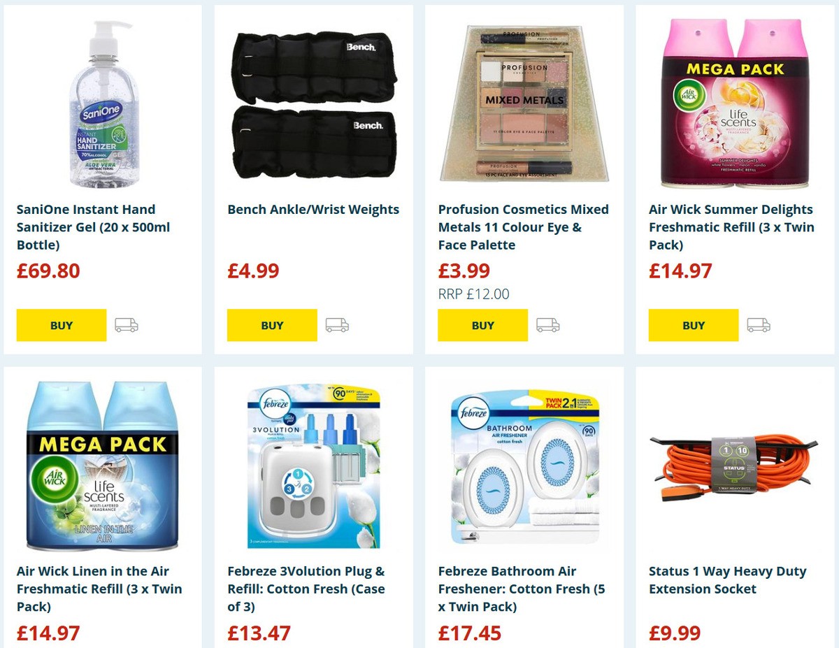 Home Bargains Offers, Special Buys and New Products for July 8 Page 2