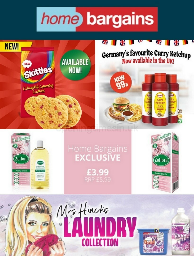 Home Bargains Offers, Special Buys and New Products from 9 September