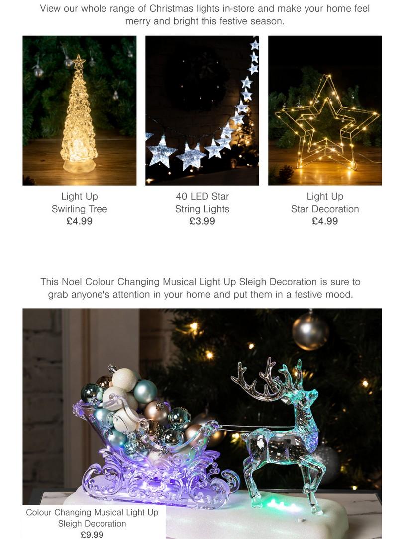 Home Bargains Light Up Offers, Special Buys and New Products from 12