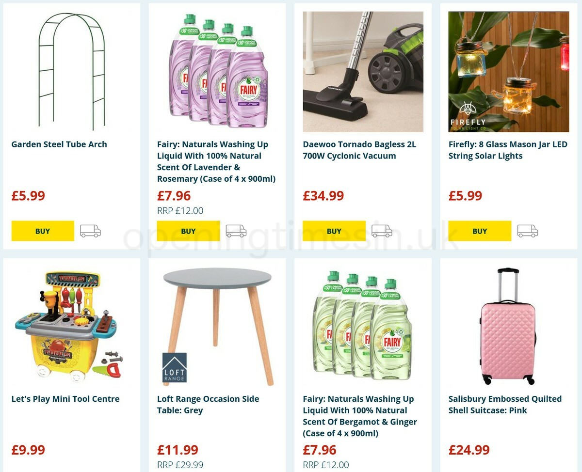 Home Bargains Offers, Special Buys and New Products for March 9 Page 5