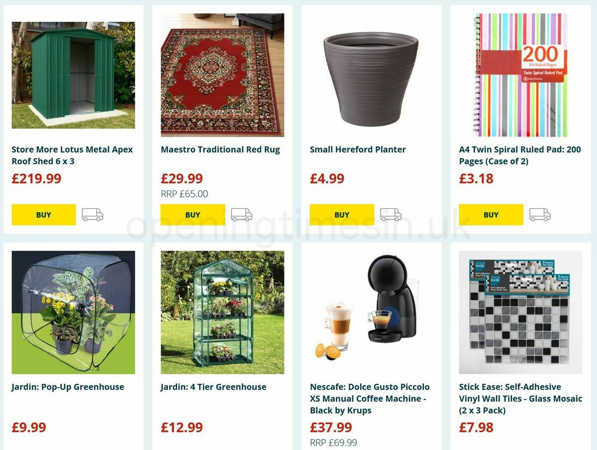 Home Bargains Offers, Special Buys and New Products from 6 July Page 4
