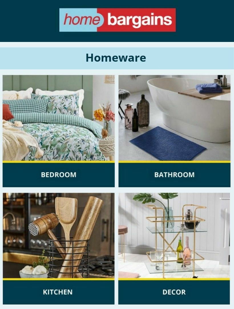 Home Bargains Offers, Special Buys and New Products from 19 September