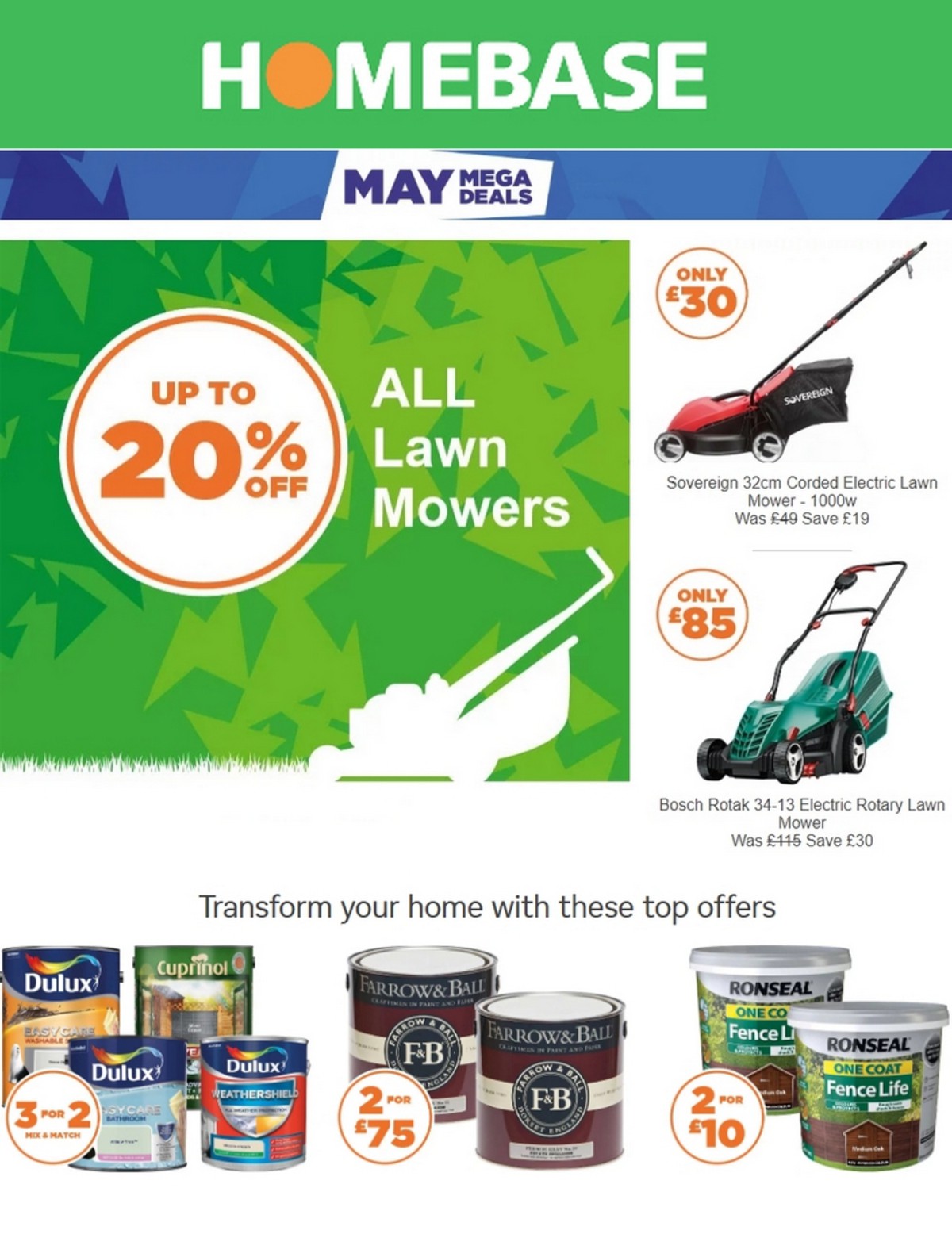 Homebase Deals & special offers from 16 May