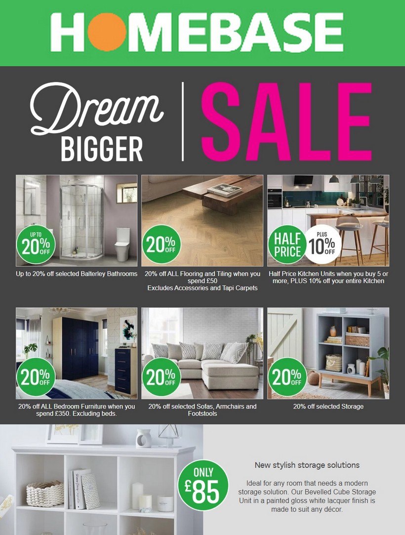 Homebase Deals & special offers from 4 January