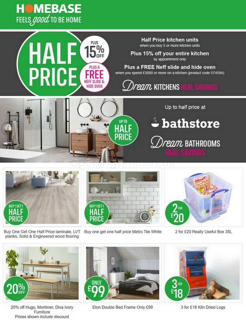 Homebase Deals & special offers from 1 January