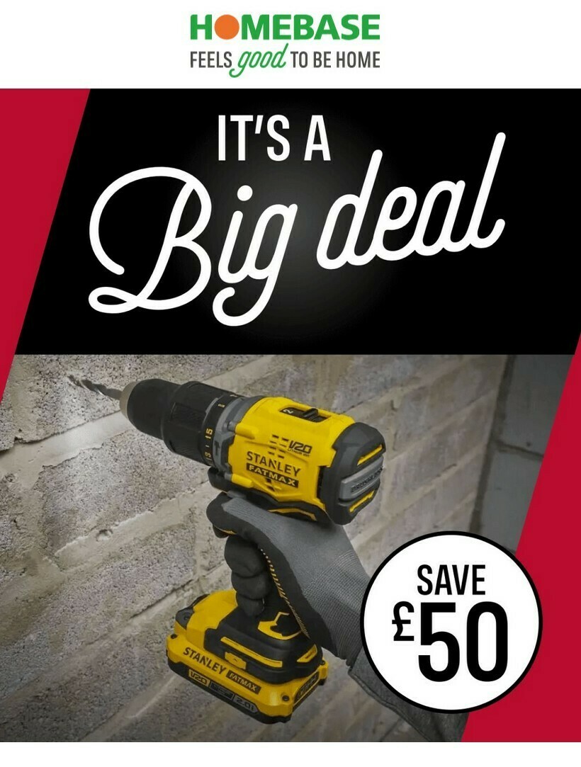 Homebase Deals & special offers from 26 November