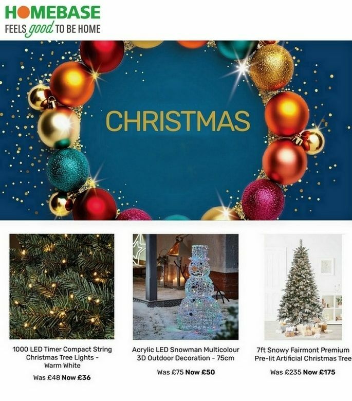 Homebase Deals & special offers from 1 December