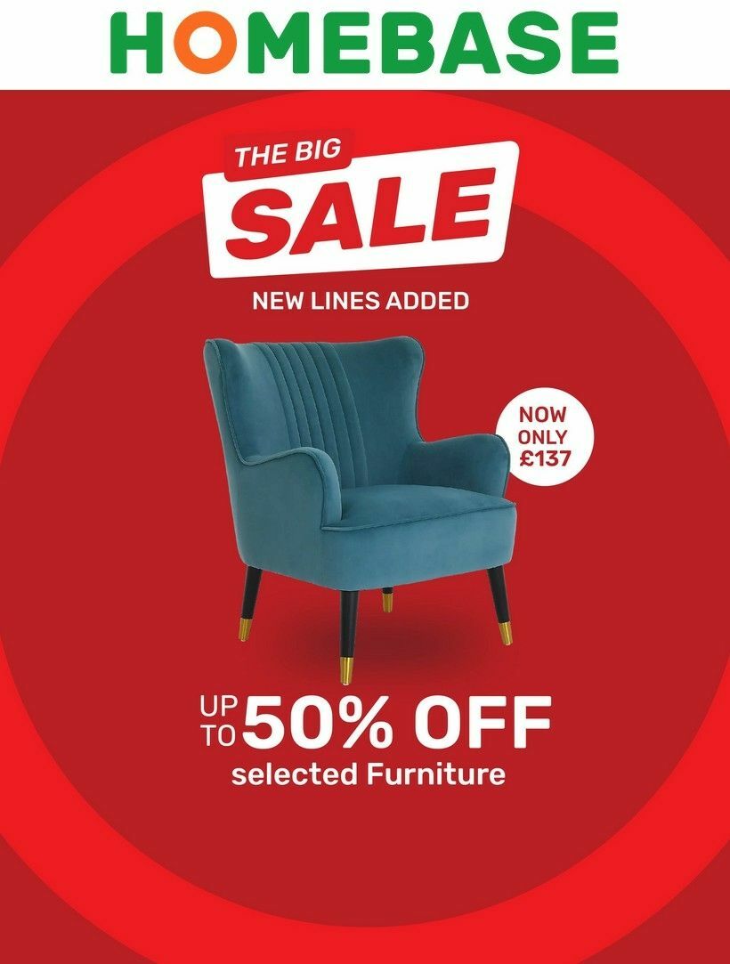 Homebase Deals & special offers from 12 January