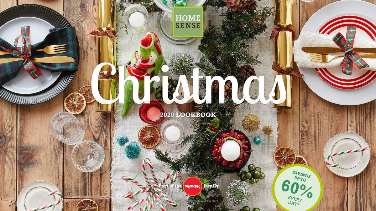 Homesense Christmas UK Offers & Catalogues from 1 October