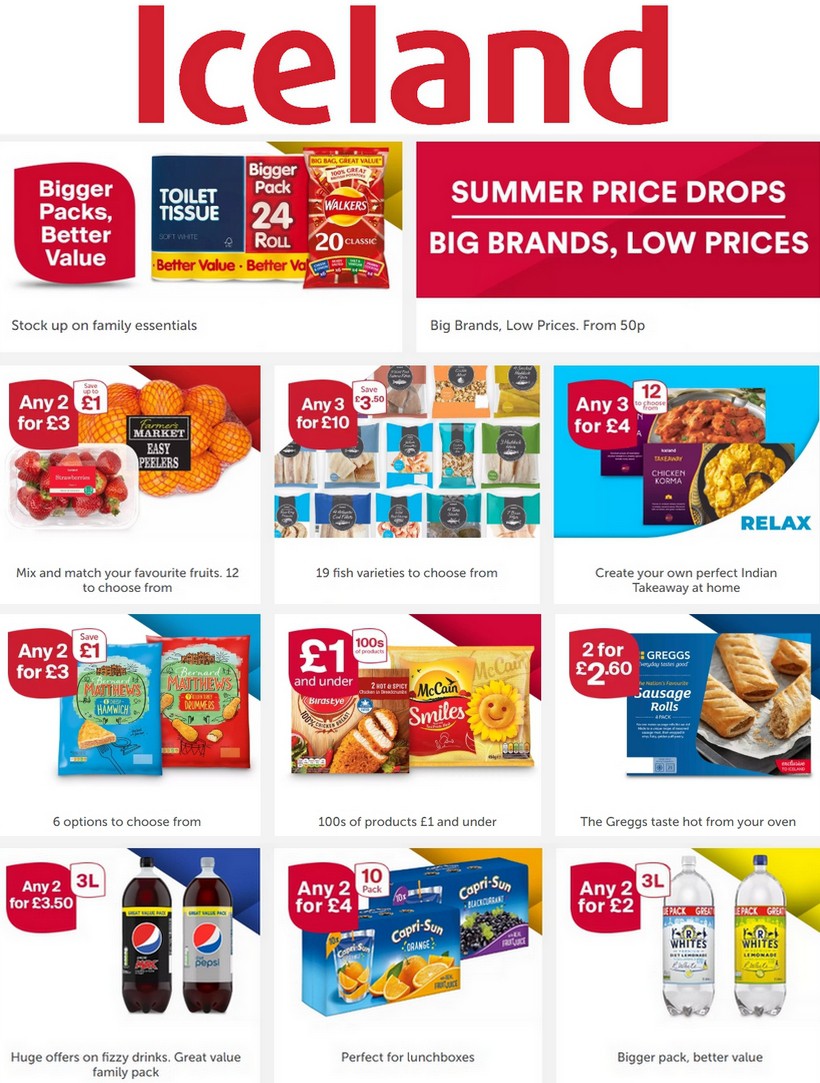 Iceland Offers & Special Buys from 26 July