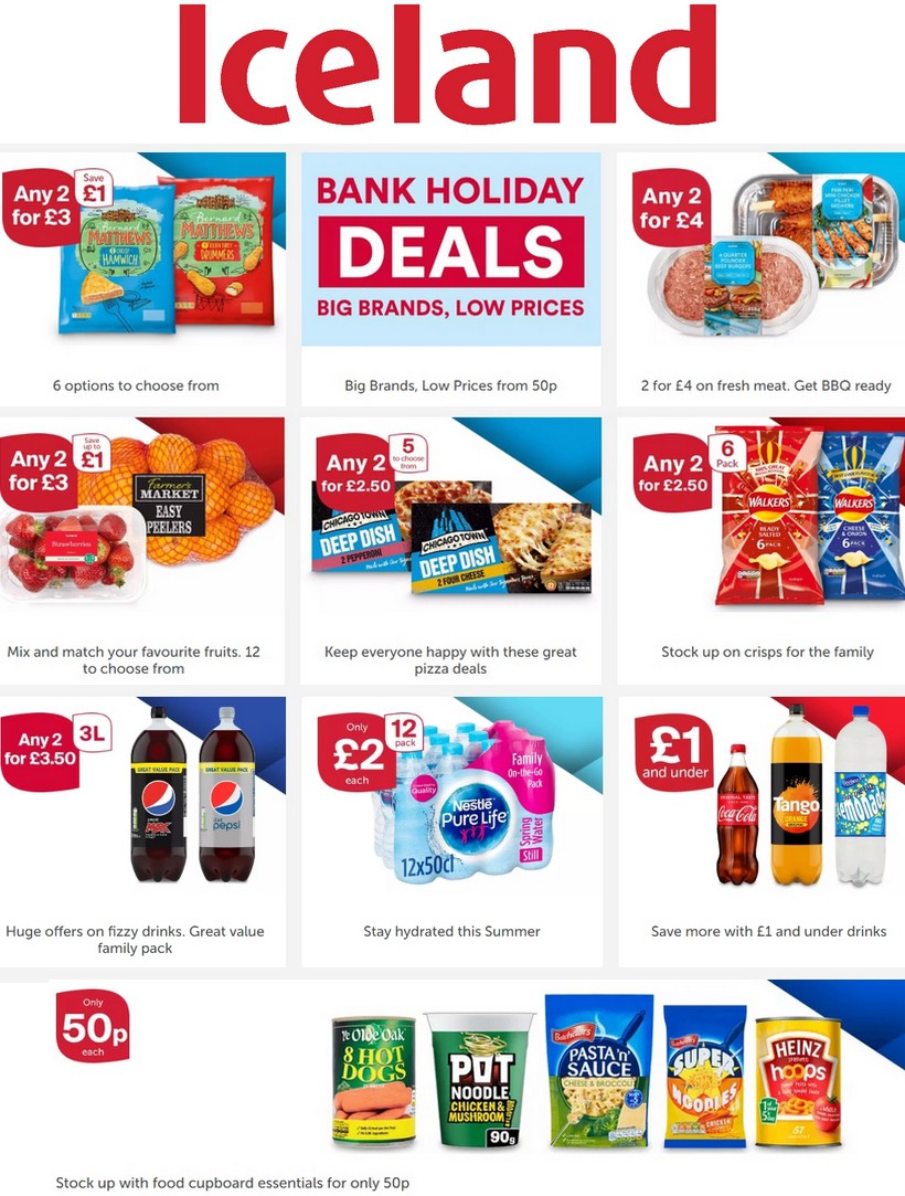 Iceland Offers & Special Buys from 23 August