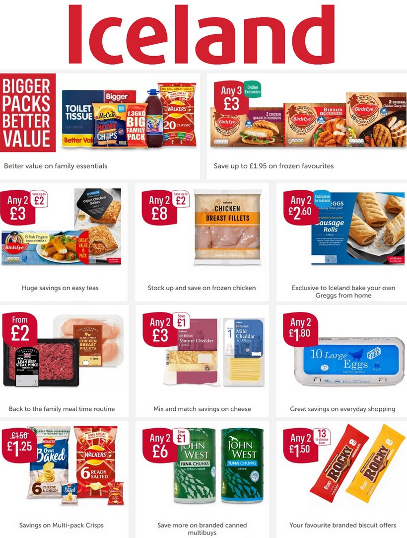 Iceland Offers & Special Buys from 27 September