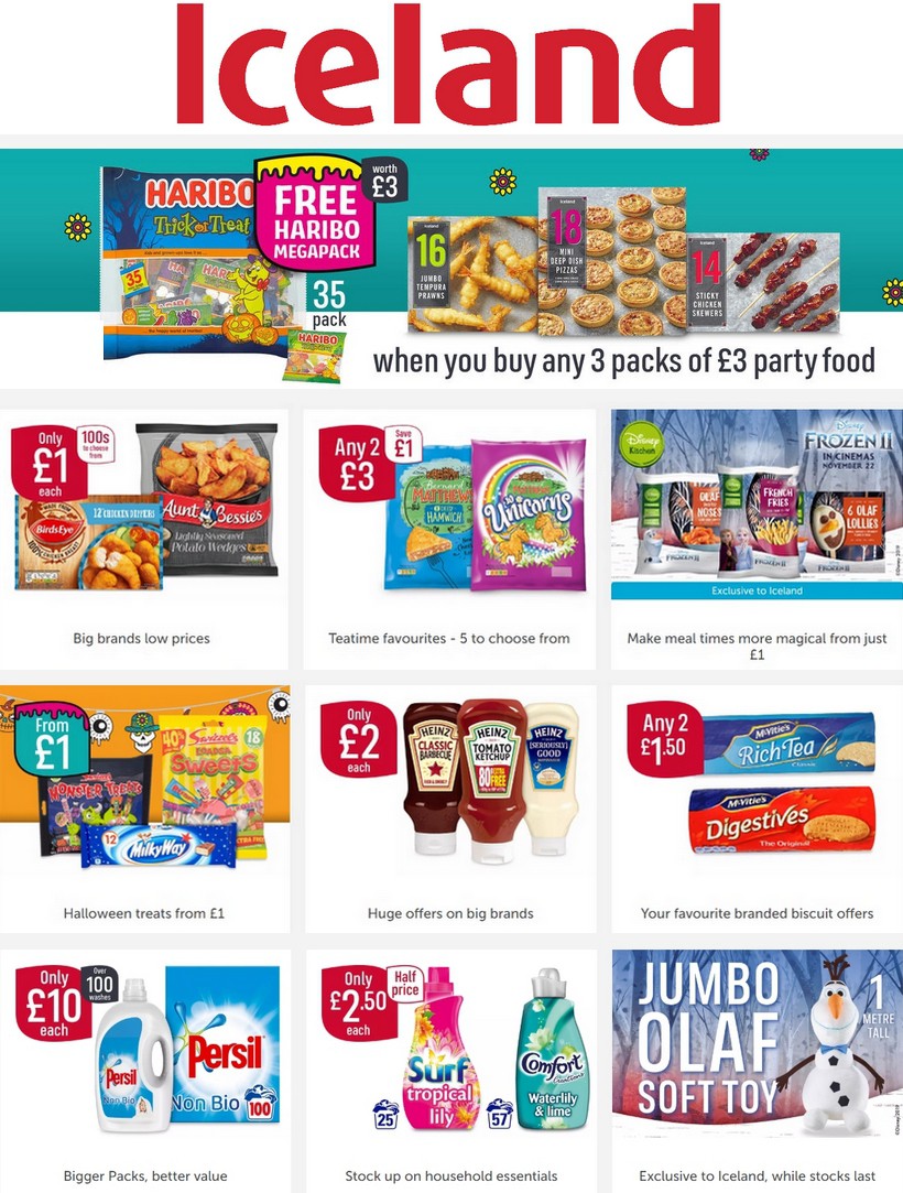 Iceland Offers & Special Buys from 18 October