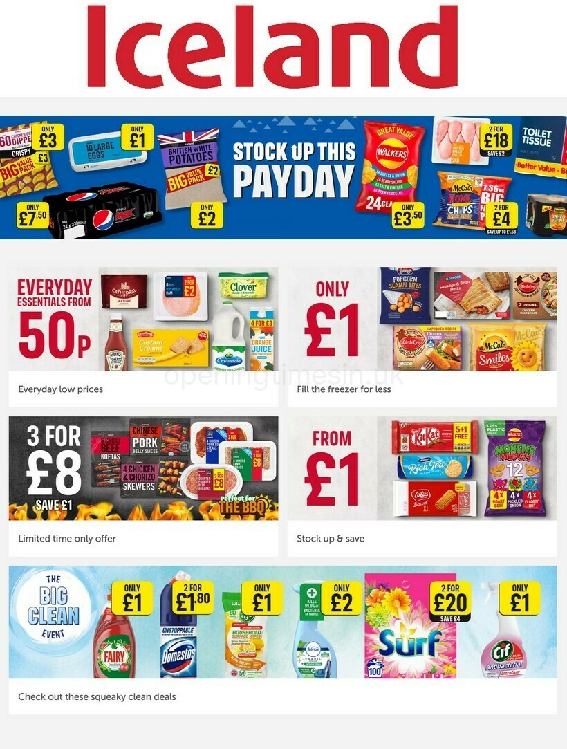 Iceland Offers & Special Buys from 30 April