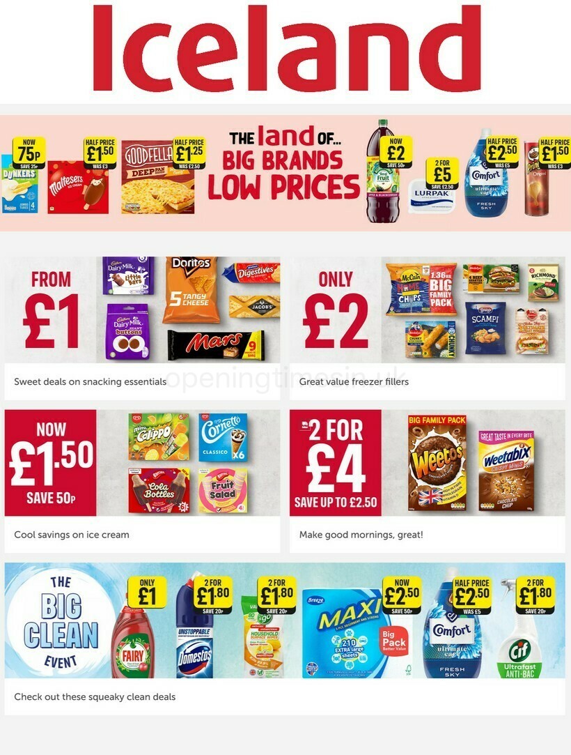 Iceland Offers & Special Buys from 27 May