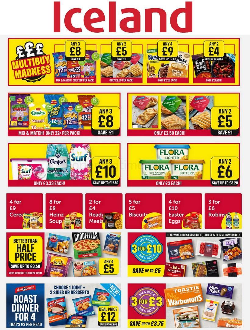 Iceland Offers & Special Buys from 31 March