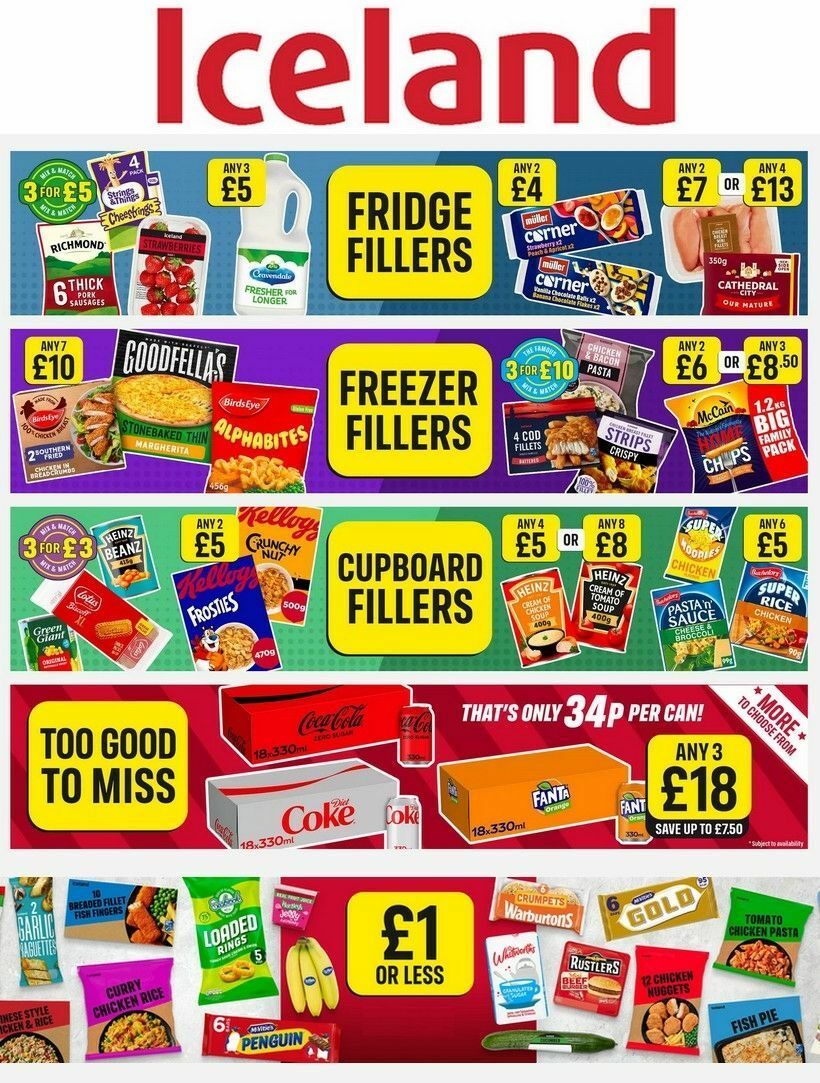 Iceland Offers & Special Buys from 22 September