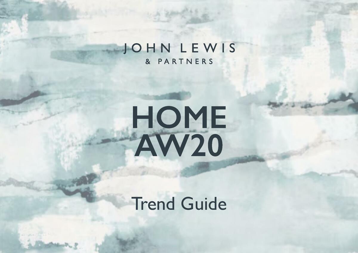 John Lewis Home Trend Guide from 1 July