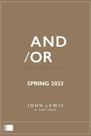 John Lewis AND/OR Spring Lookbook